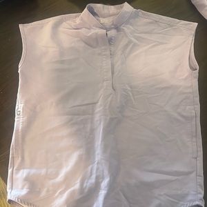 Figs Lavender Rafaela Scrub Top